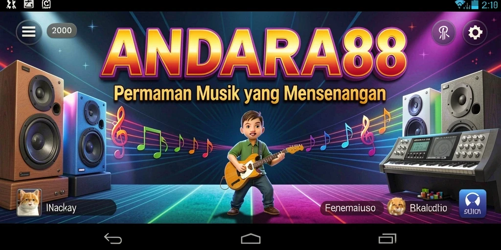 Tampilan gameplay ANDARA88 yang seru dan interaktif.