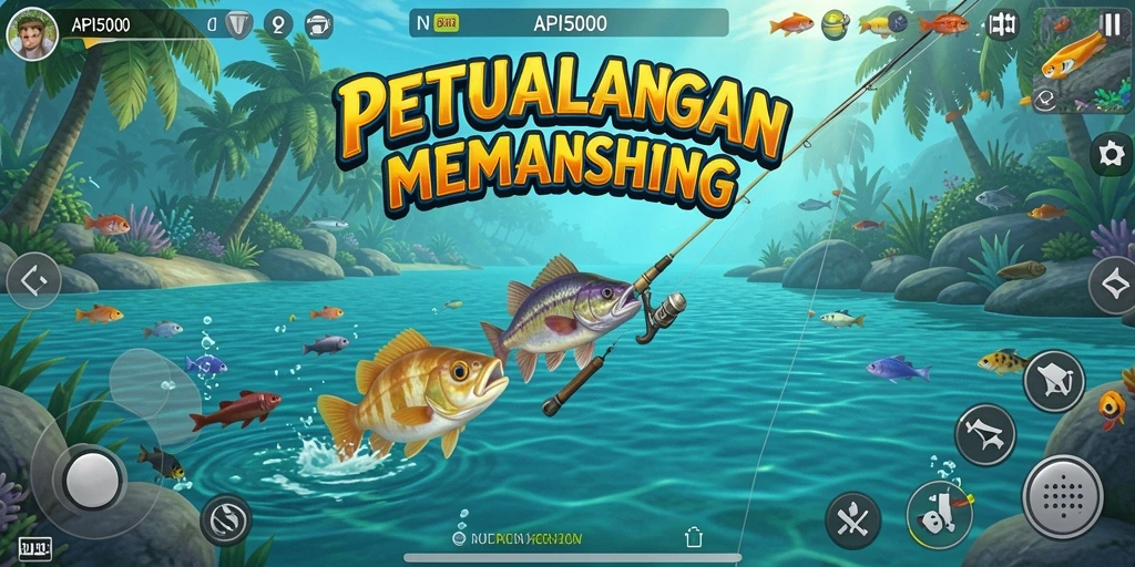 Gameplay seru dan grafis menawan dalam API5000.