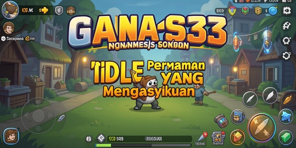 Screenshot gameplay <strong>GANAS33</strong> menampilkan momen seru dari permainan Idle.
