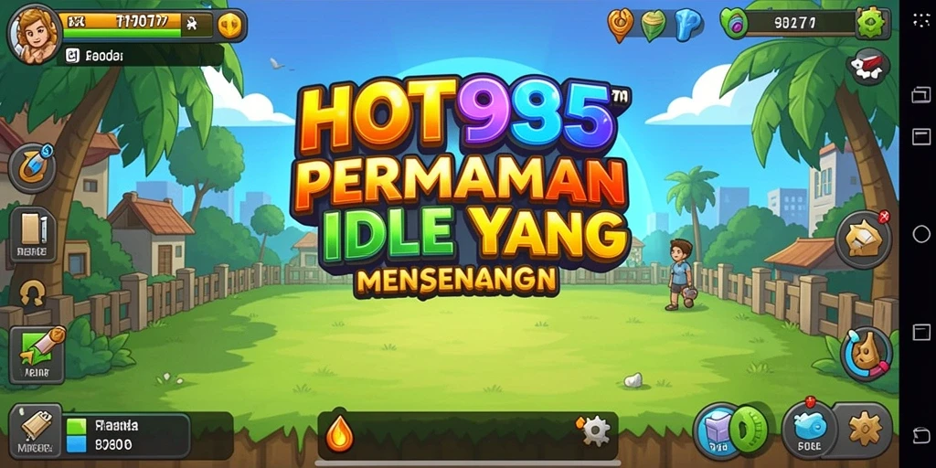 Tampilan gameplay HOT985 yang menarik dalam genre Idle.