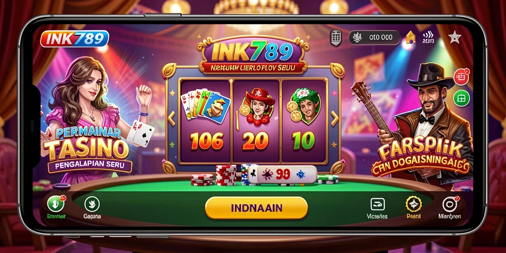 Gambaran gameplay seru di INK789 dengan berbagai permainan kasino.