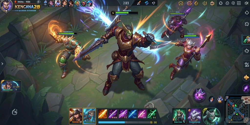 Gameplay seru KENCANA28 dalam aksi penuh strategi.