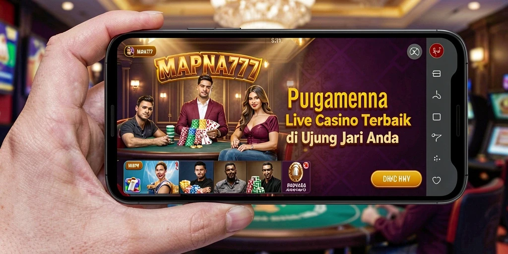 Tampilan gameplay Live Casino yang menarik dan interaktif.