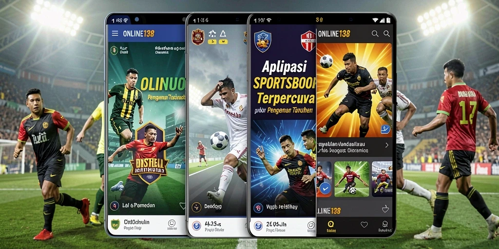 Tampilan gameplay Sportsbook dengan berbagai pilihan taruhan.