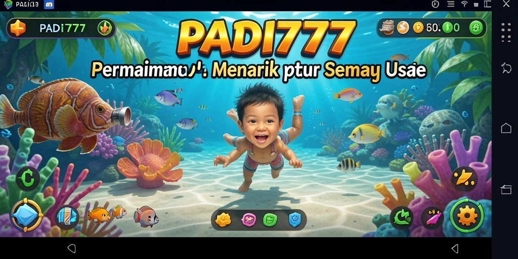 Tampilan gameplay PADI777 yang seru dan penuh tantangan.