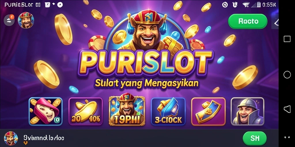 Screenshot gameplay menampilkan keseruan bermain slot PURISLOT.