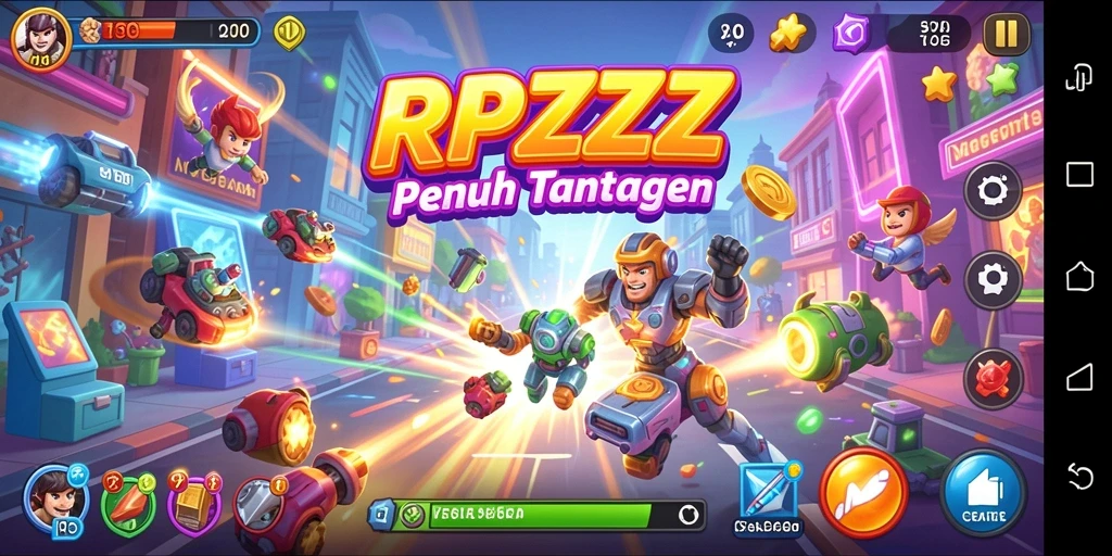 Gameplay seru di RPZZZ dengan grafis yang menakjubkan dan tantangan menarik.