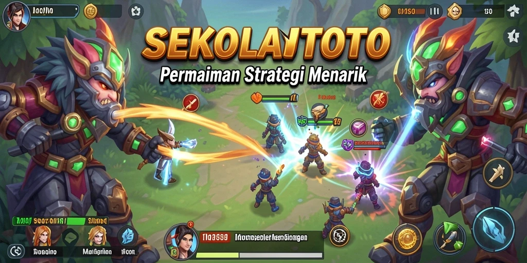 Tampilan gameplay menarik dari <strong>SEKOLAHTOTO</strong> dengan karakter dan dunia yang penuh warna.