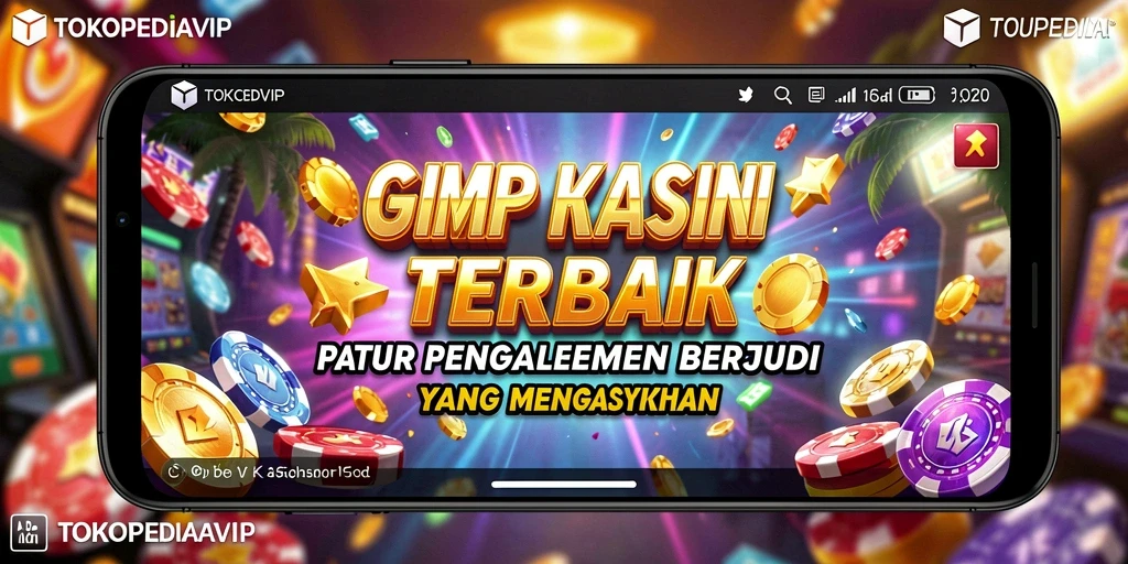 Tampilan gameplay menarik dari TOKOPEDIAVIP yang menggambarkan keseruan berjudi.