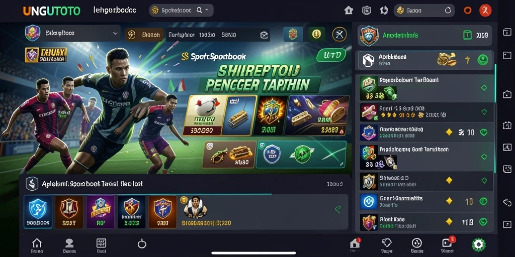 Tampilan gameplay UNGUTOTO yang seru dan interaktif.